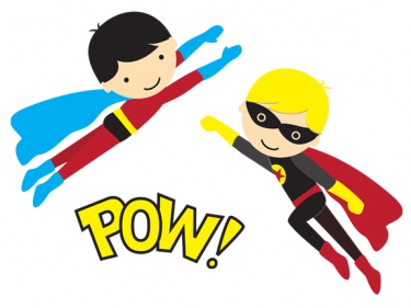 375x281 Superhero Clip Art Clipart Panda