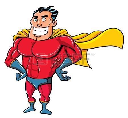 450x413 Superhero Clipart