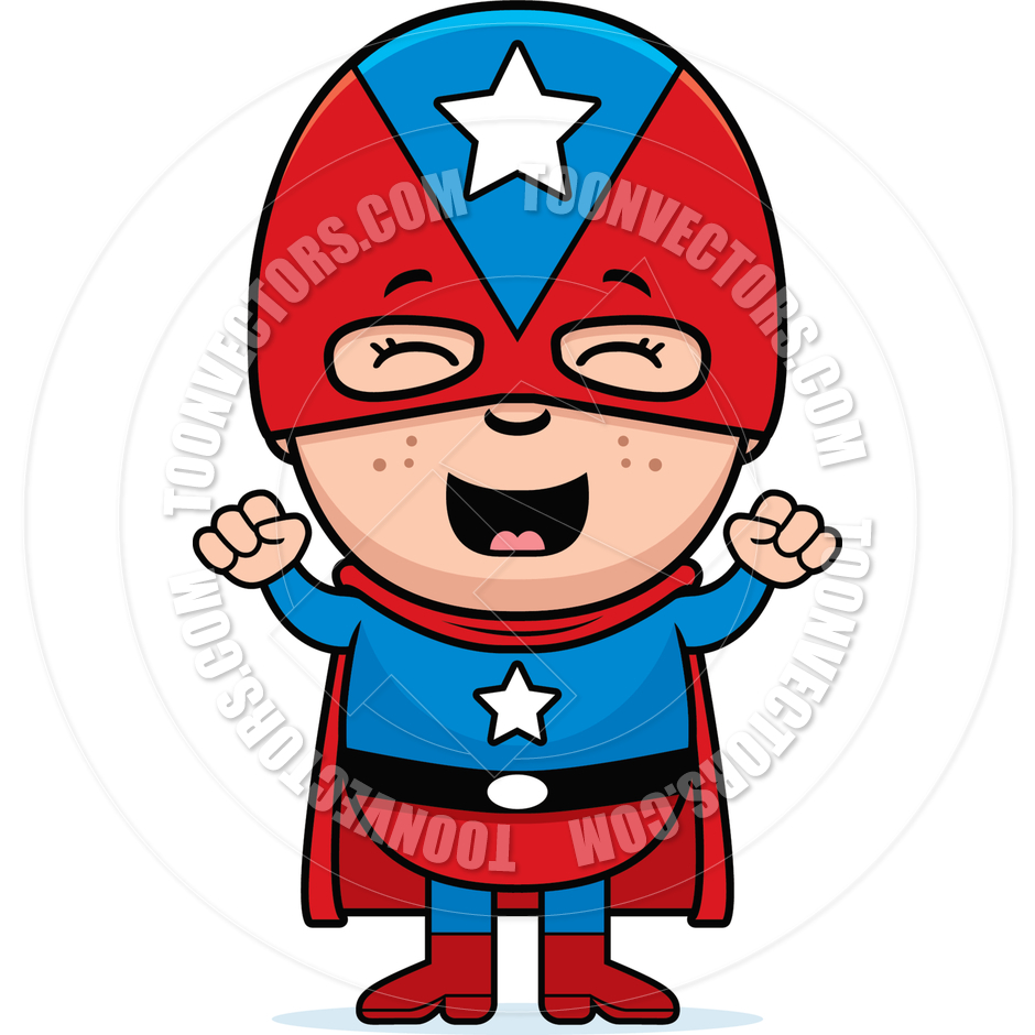 940x940 Child Superhero Excited By Cory Thoman Toon Vectors Eps