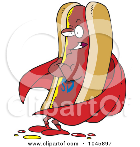 450x470 Hotdog Clipart Super Dog