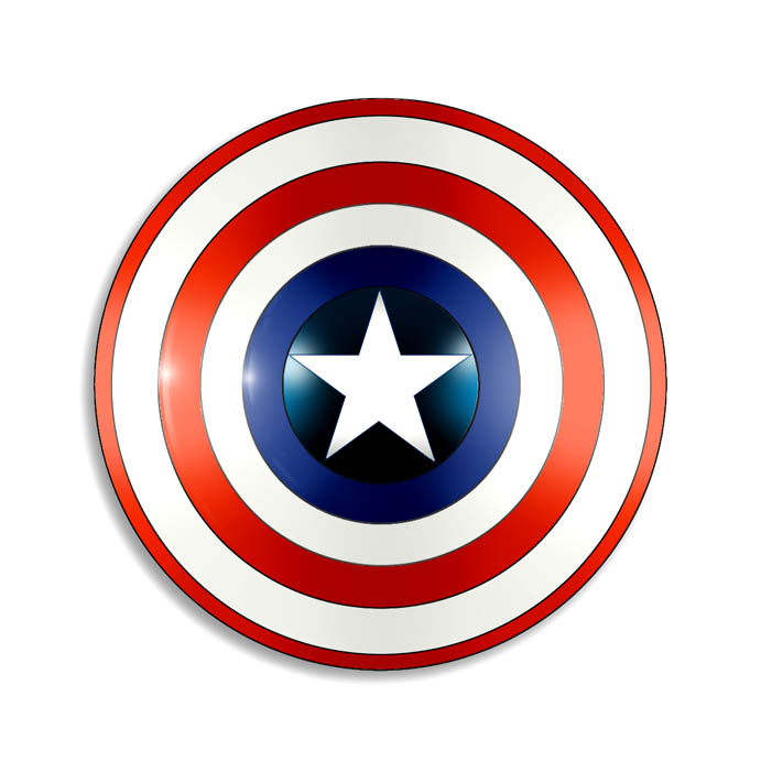 691x691 Captain America Logo Clip Art Clipart