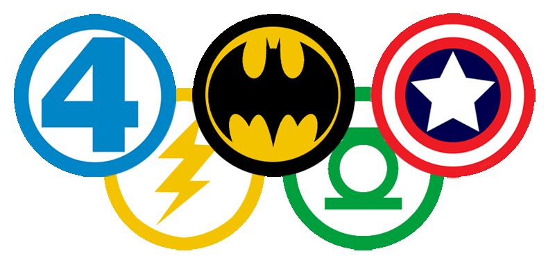 800x382 Superhero Words Clipart 7