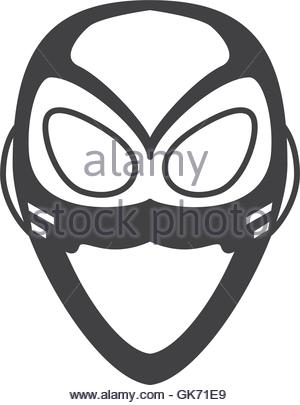 300x405 Superhero Superman Mask Face Design Stock Vector Art