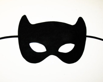 340x270 Batgirl Mask Superhero Mask Clipart Panda