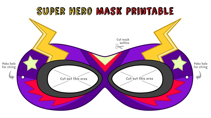 848x476 Make Your Own Super Awesome Superhero Mask! Explore Awesome