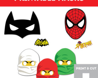340x270 Printable Mask Etsy