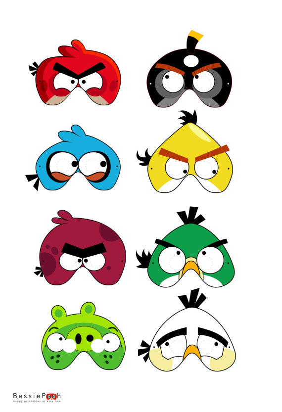 570x833 A Collection Of Printable Halloween Masks
