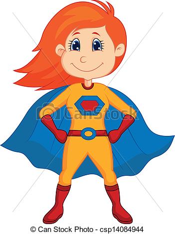 351x470 Kid Superhero Clipart