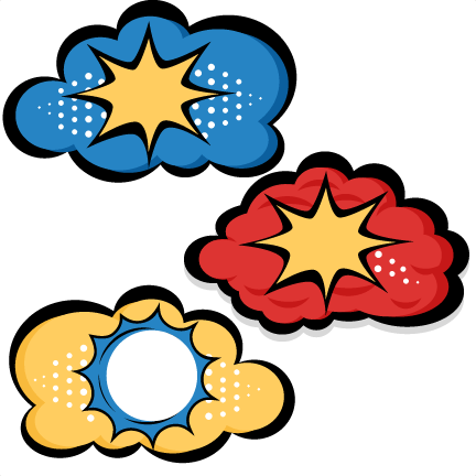 432x432 Superhero Background Cliparts