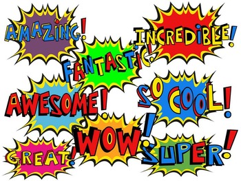 350x263 Superhero Callout Words 2 Superhero
