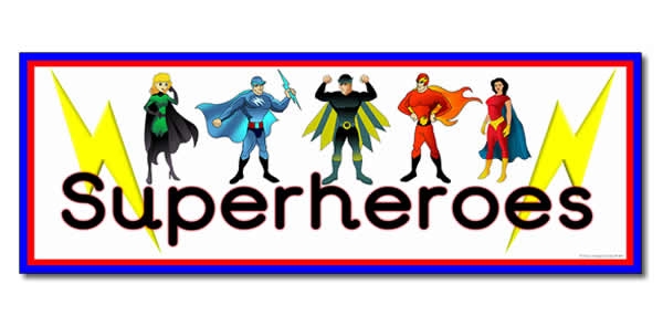 600x295 Superheroes Resources