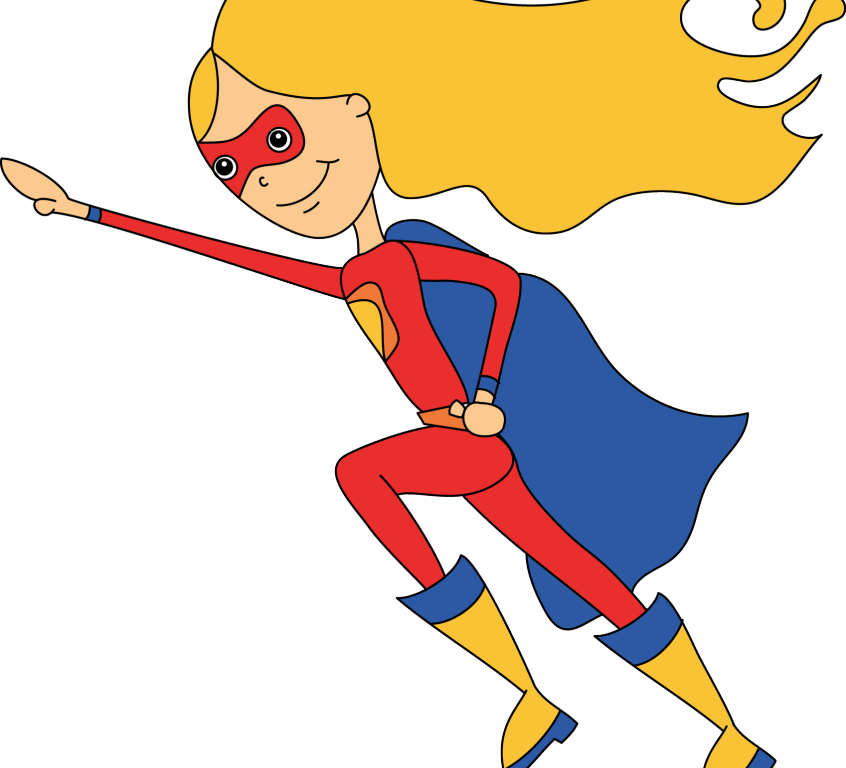 846x768 Impressive Idea Superhero Clip Art Girl Super Hero Clipart Panda
