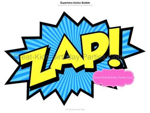 500x377 Superhero Printables