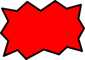 296x207 Superhero Words Clipart