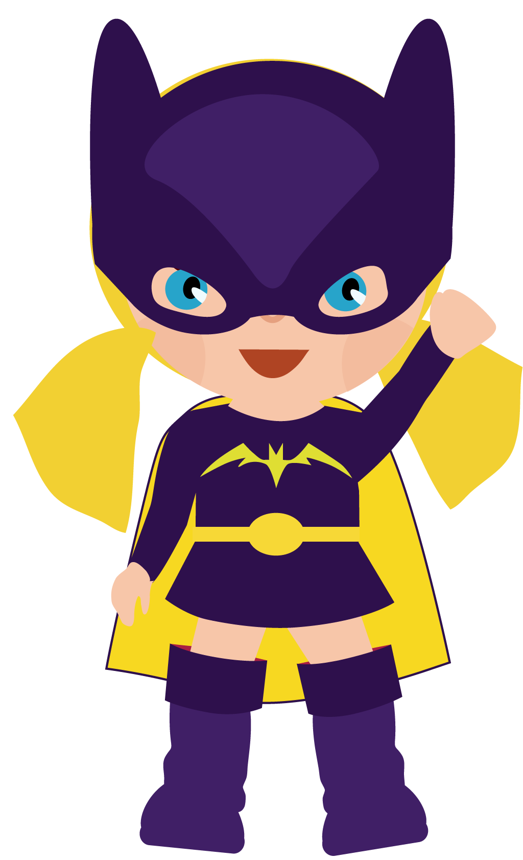 1024x1683 Kid Superhero Clipart
