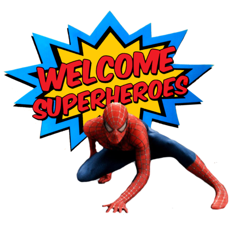 480x464 Superhero Zine Book