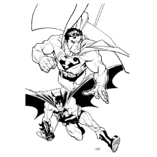 230x230 Top 30 Free Printable Superman Coloring Pages Online