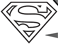 188x171 Drawn Superman Superman Cape