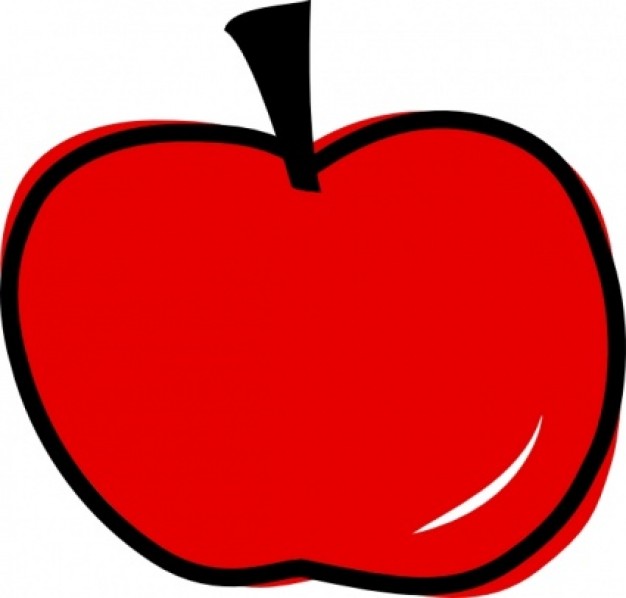 626x598 Apple Superman Clipart
