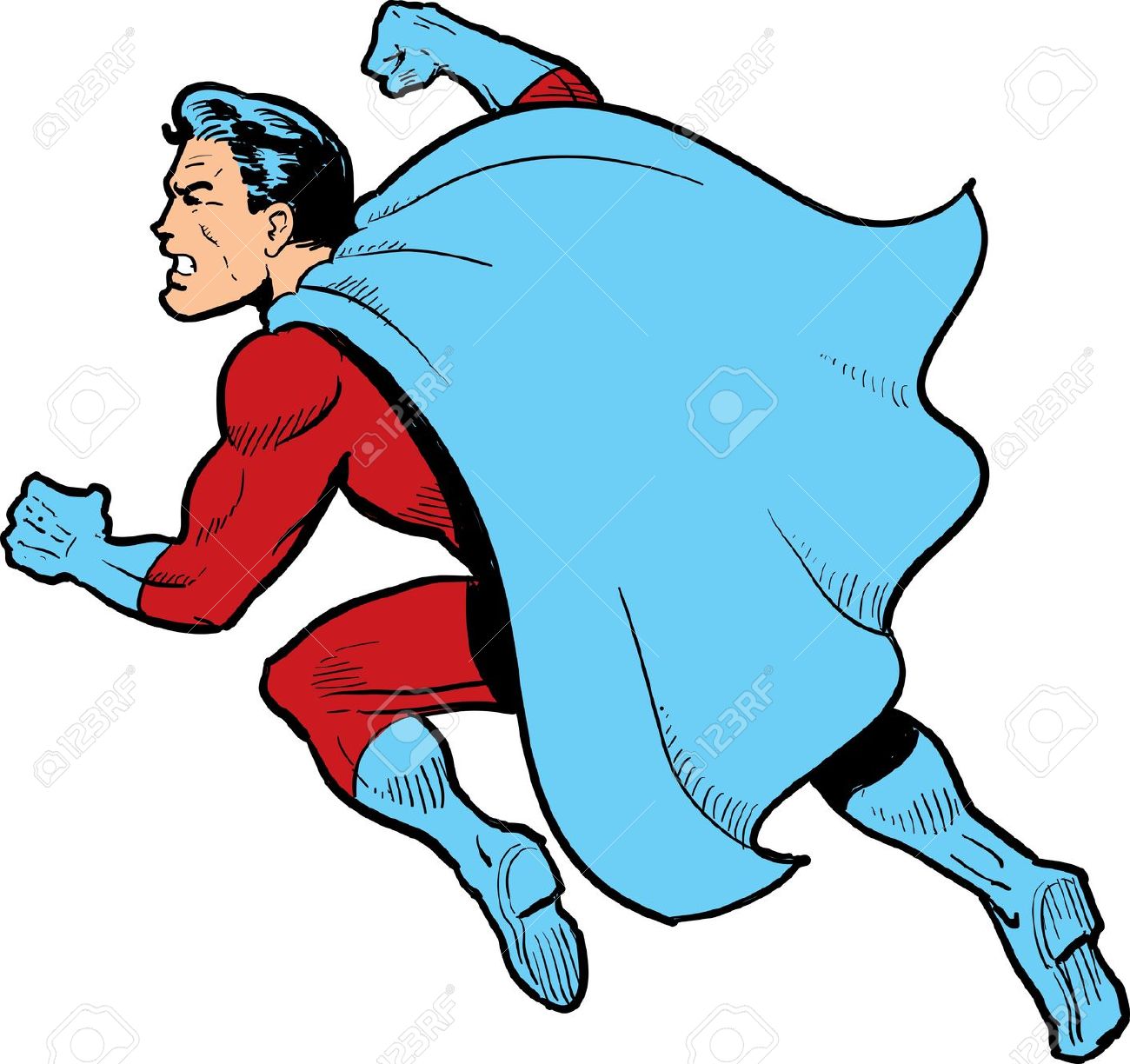 1300x1224 Superman Clipart Classic