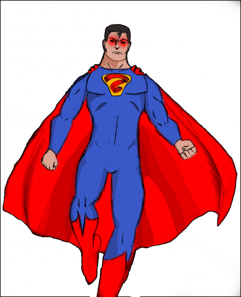 Superman Drawing | Free download on ClipArtMag