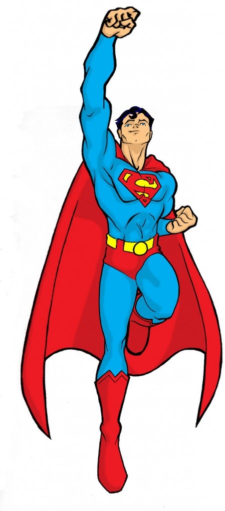 451x1024 Superman Clipart 4