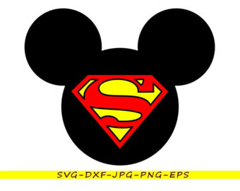 340x270 Superman Mickey Etsy