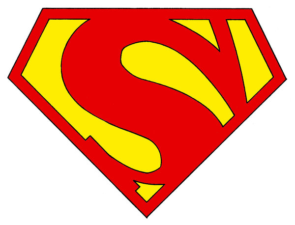 600x458 Best Superman Logo Clip Art