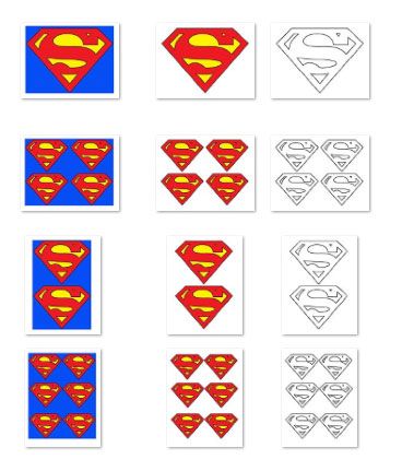 368x431 In This Large Printable Superman Logo Download, You'Ll Get Three