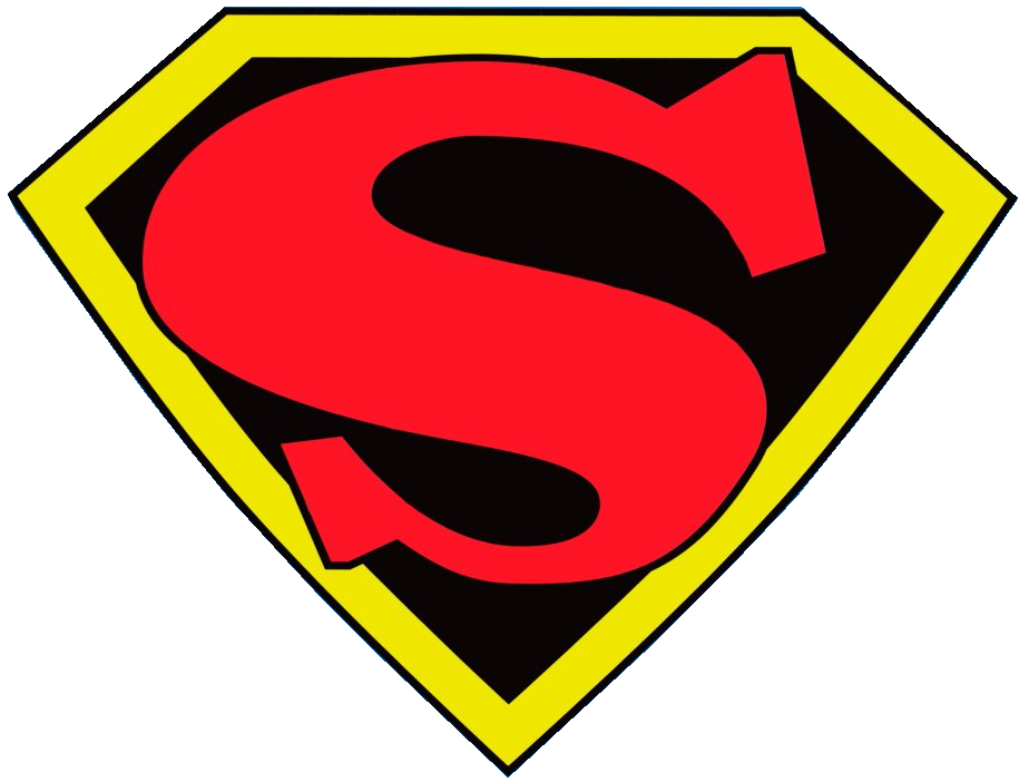 924x702 Superman Diamond Outline Clipart