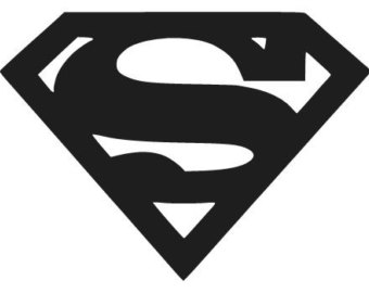 340x270 Superman Decal Etsy