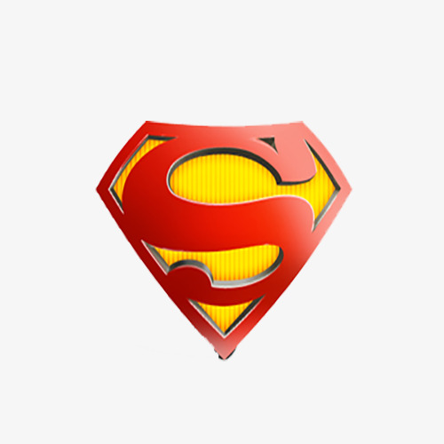 500x500 Red Triangle Superman Logo, Red, Triangle, Superman Png And Psd