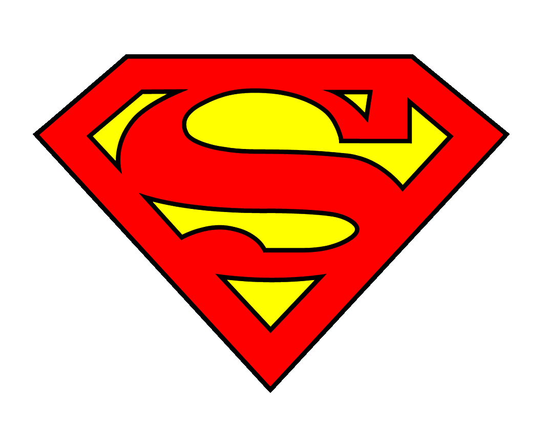 1070x832 Vector Superman Logo