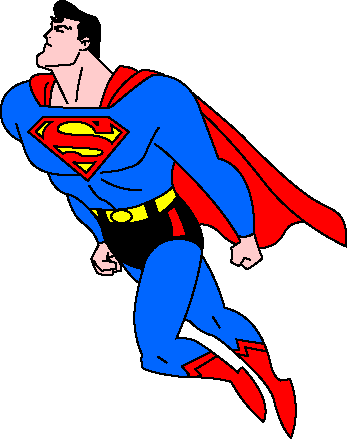 347x439 Superman Clip Art