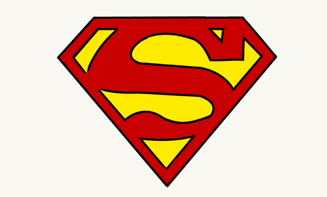 Superman Logo Without S | Free download on ClipArtMag