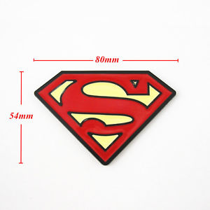 300x300 Metal 3d Superman Logo Emblem Decal 3m Sticker Badge For Vw Passat