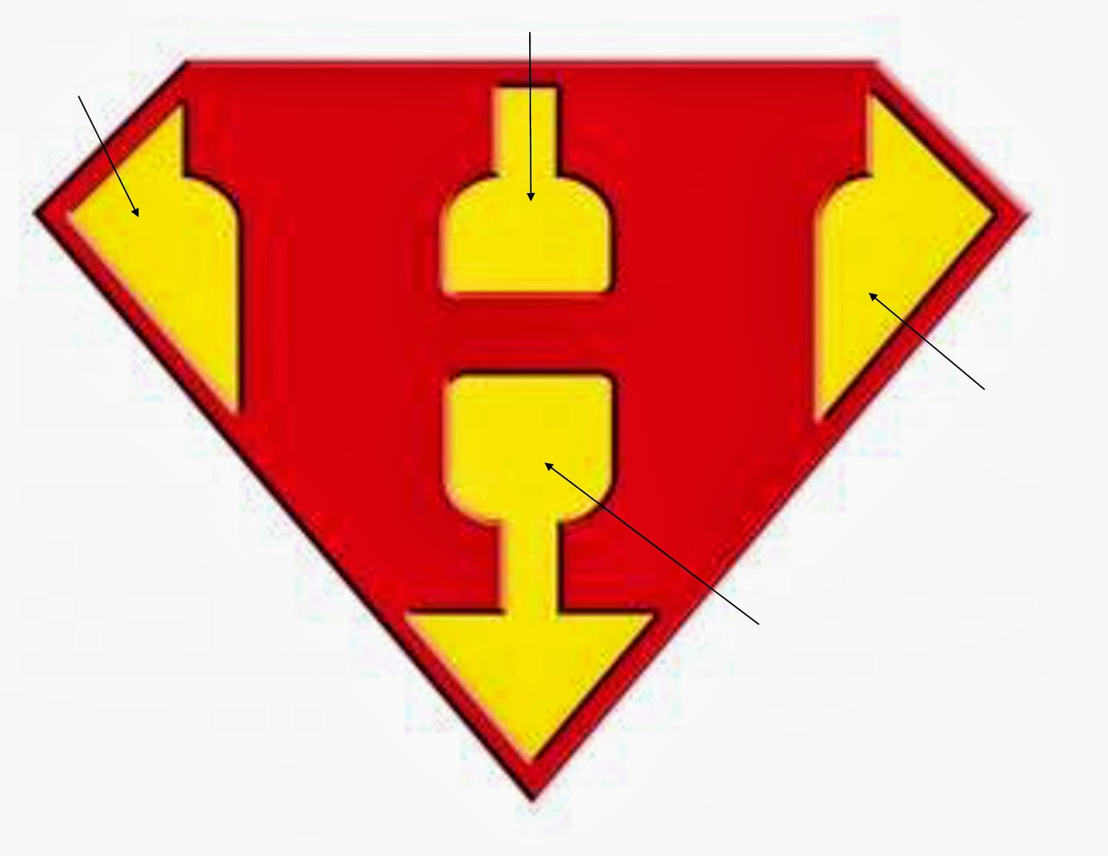 1600x1237 Superman Clipart Letter