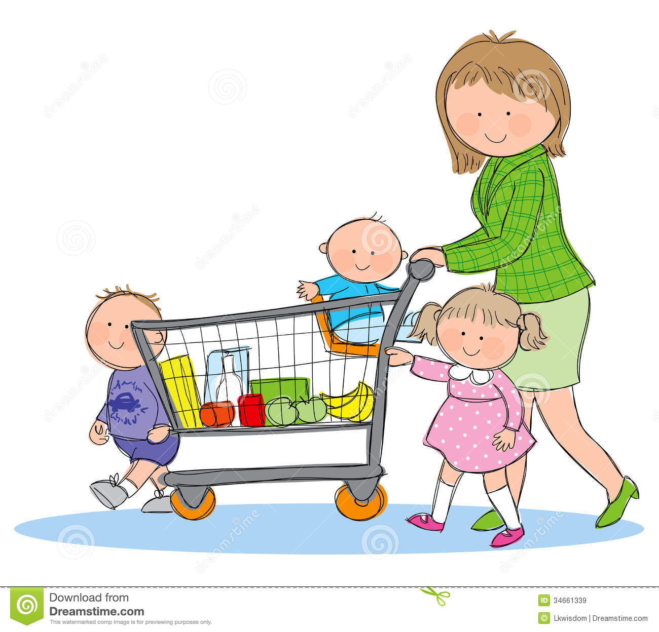 1300x1248 Grocery Shopping Clipart Many Interesting Cliparts
