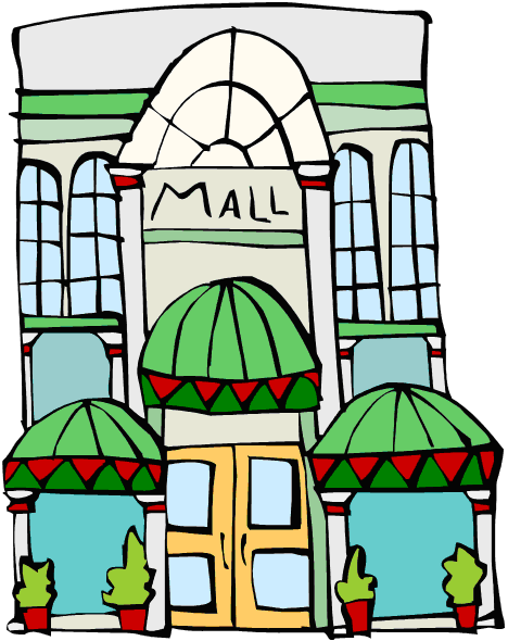 468x590 Library Clipart Supermarket Building
