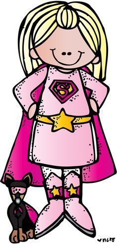 236x490 A Cartoon Mom With Superhero Mask Holding Two Kids On Either Arm