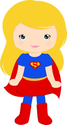 286x529 Super Girl Clipart
