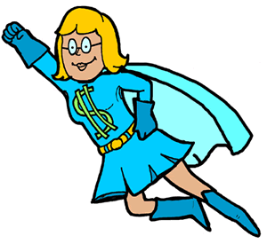 300x275 Superwoman Clipart Free Images 7