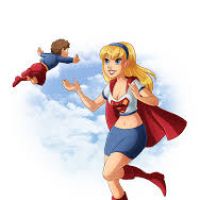 200x200 Superwoman Clipart