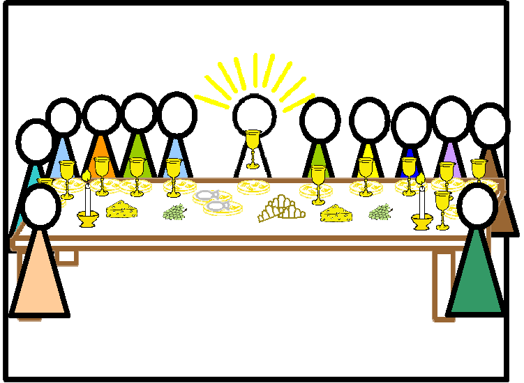751x550 Last Supper Clipart
