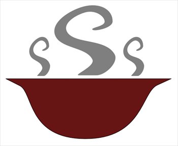 350x288 Soup Supper Clipart