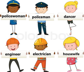 320x275 Orange Vector Illustration Interview Clip Art Stock Vector