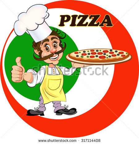 450x466 Pizza Supplier Clipart