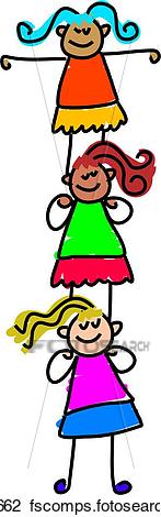 147x470 Clip Art Of Child Support K0259662