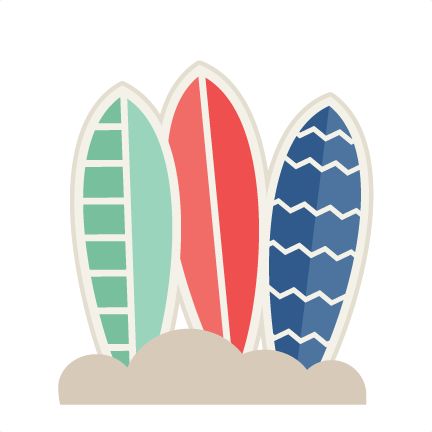 432x432 Surfboard Clipart Transparent Background