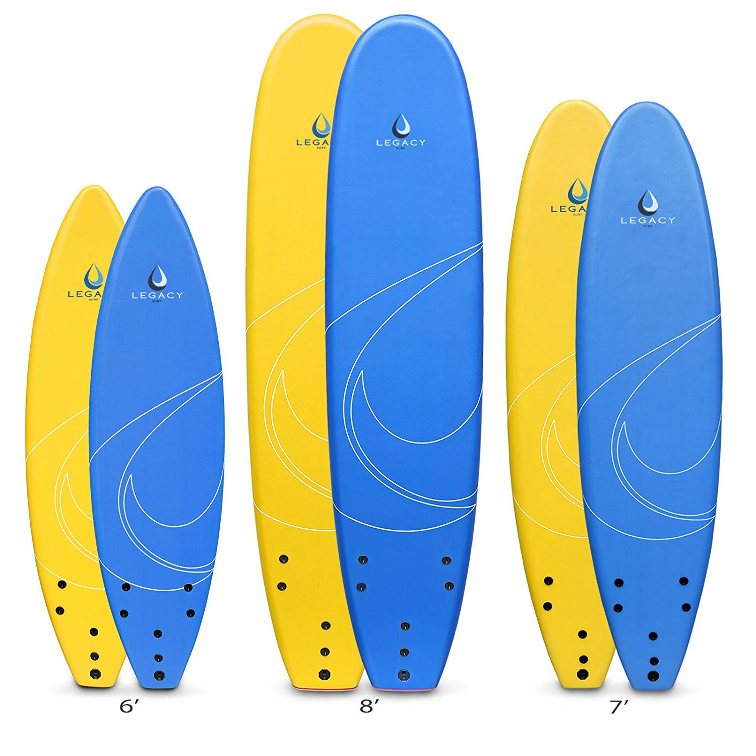 1500x1500 Legacy Soft Surfboard Beginners Surf Board Foamie